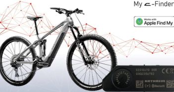 E-Bikes sicher lokalisieren: Der c-Finder von corratec (Foto: KATHREIN Solutions GmbH)