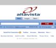 Die Startseite von AltaVista im Jahr 2007. (Foto: Screenshot, Memento vom 13. Juli 2007 von archive.com)
